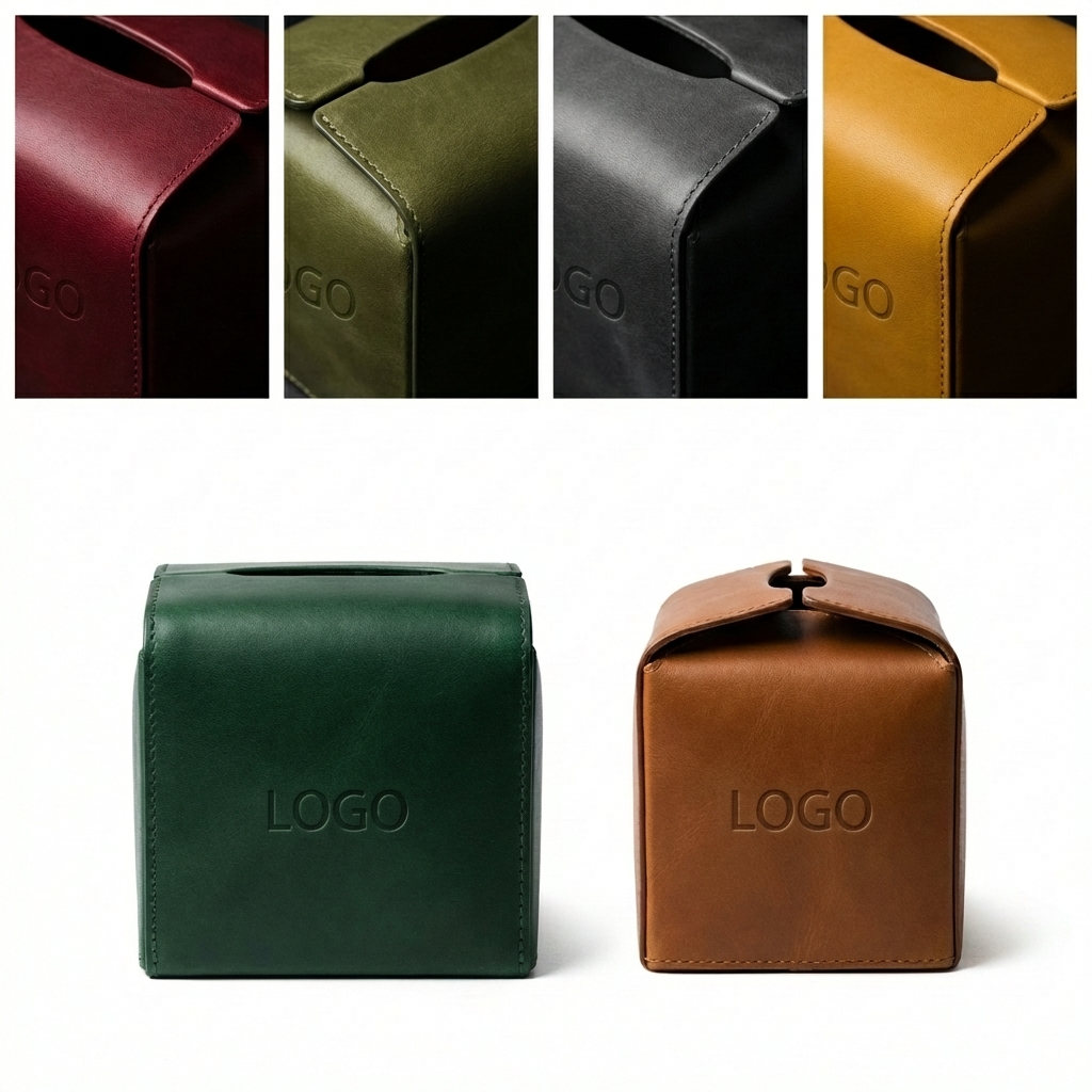 The Cubist Caddy: Premium Desktop Tissue Box