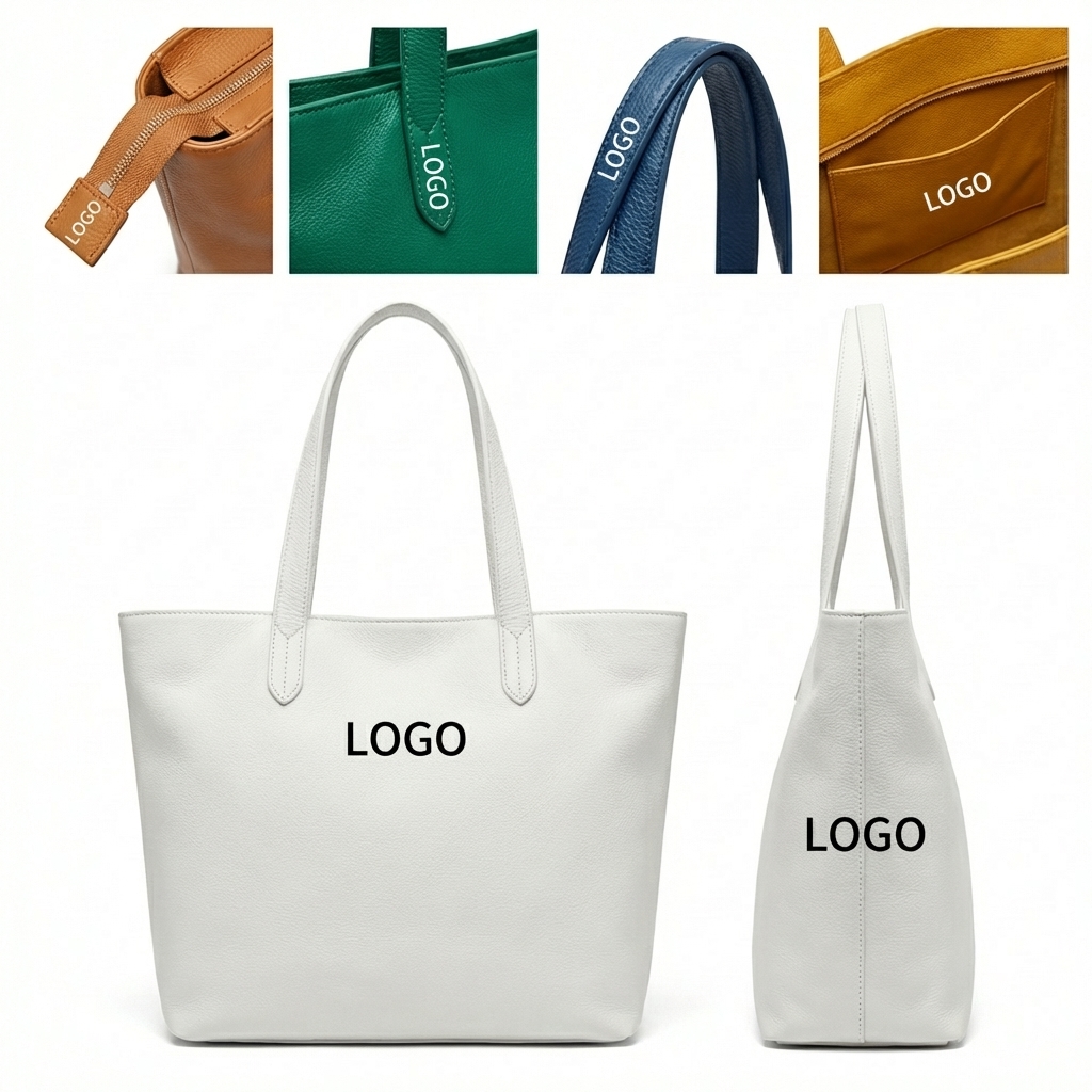 Versatile Carry-All: Spacious PU Leather Tote Bag