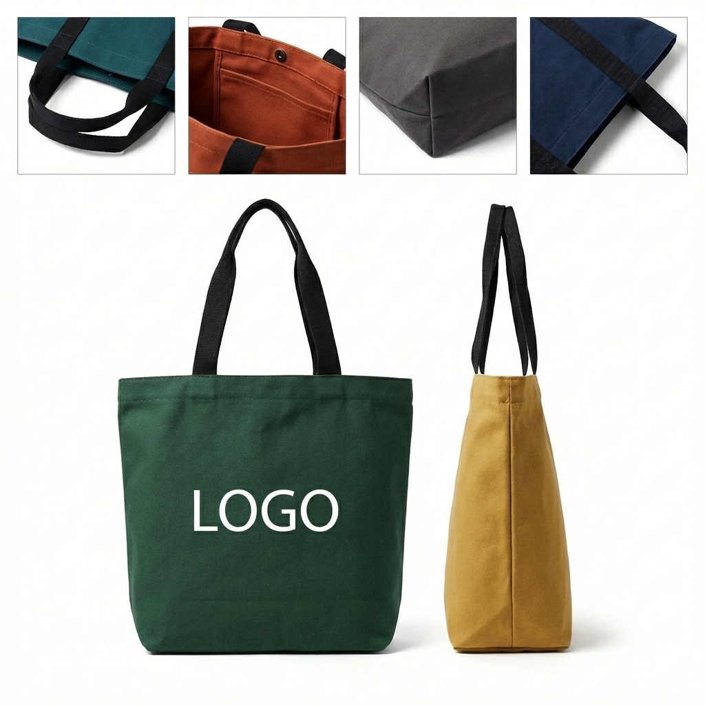 The Urbanite Canvas Tote: Durable, Textured & Tablet-Ready