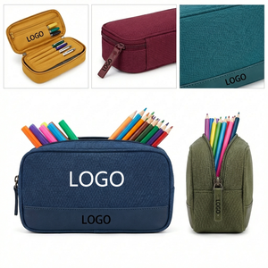 Neat & Tidy: 3-Section Pouch for Pens & More